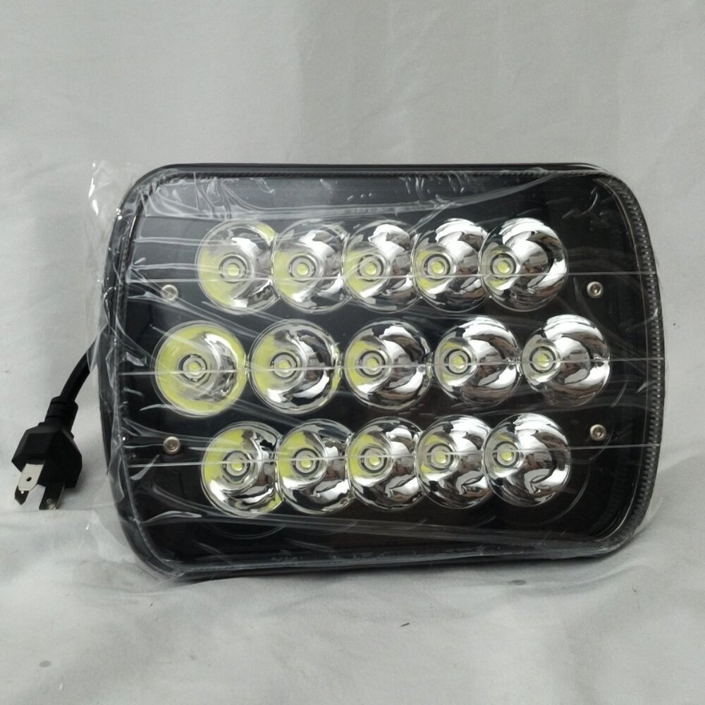 Fits Chevrolet Express 2500 3500 1996-18 5x7'' LED Headlight Hi-Lo Beam